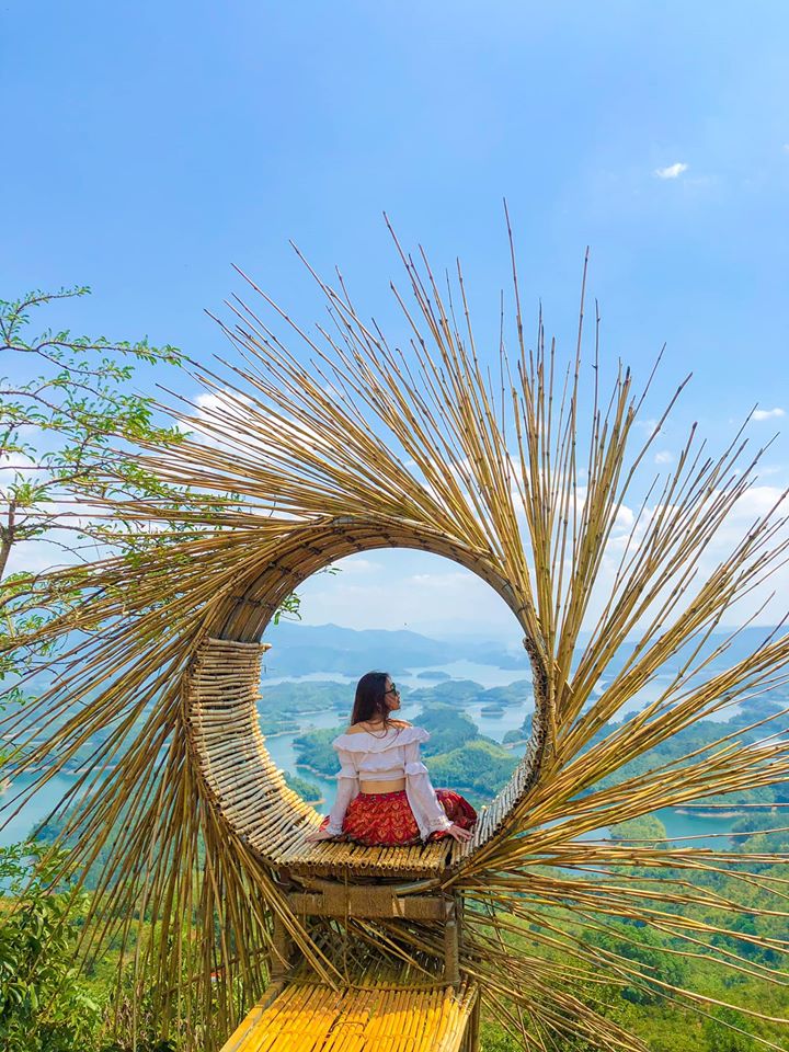 Hình ảnh sống ảo đẹp ở Tà Đùng