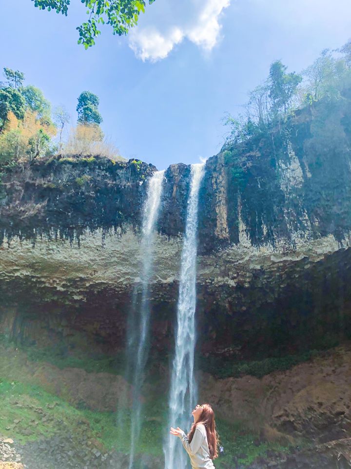 Chụp ảnh ở Thác