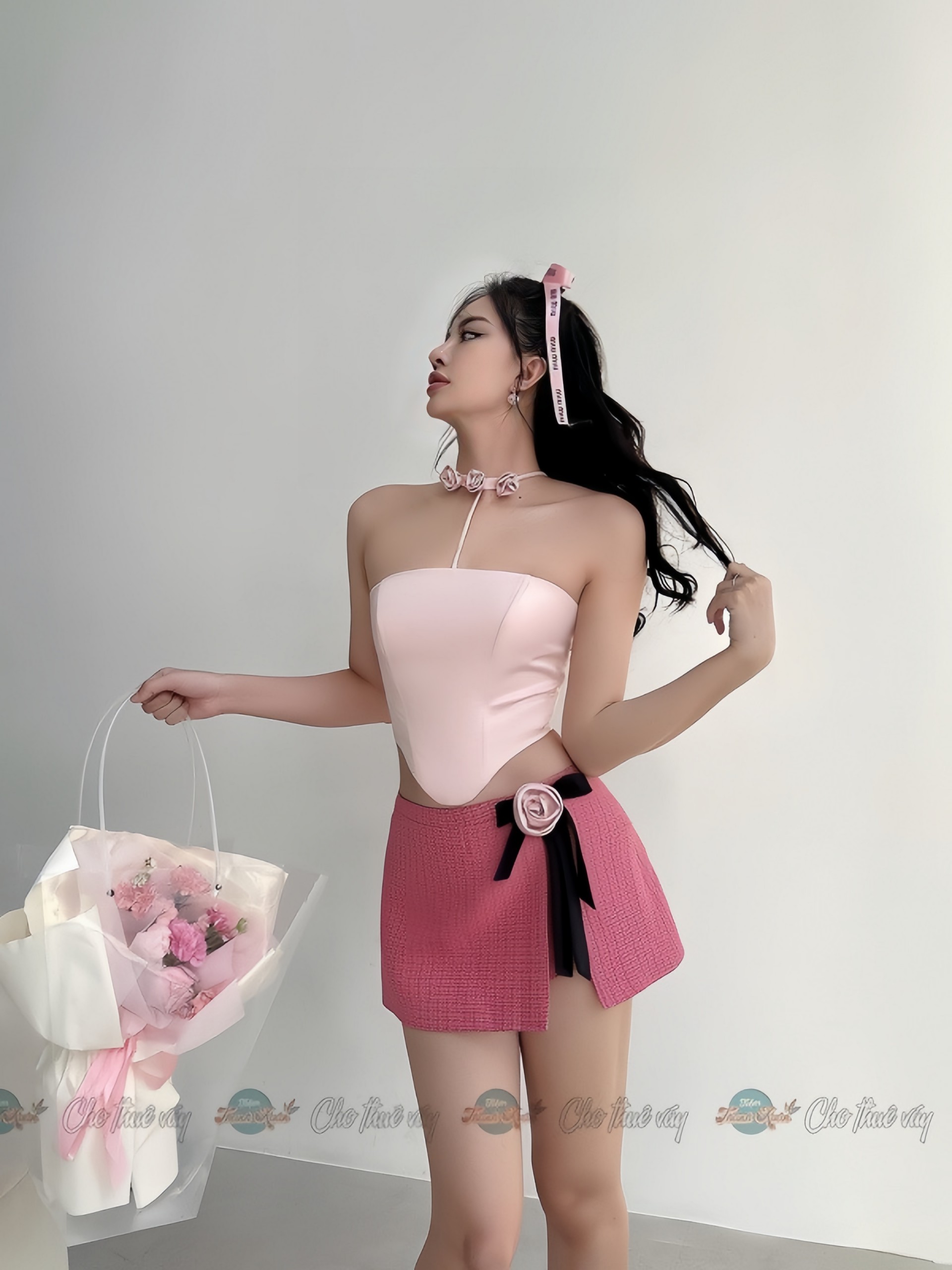 z4269242424483_57aa7d44d0032afae7716fe2f537328c Set áo váy hoa hồng – L Seoul – 130k/ngày – SML – ở CN Phú Nhuận