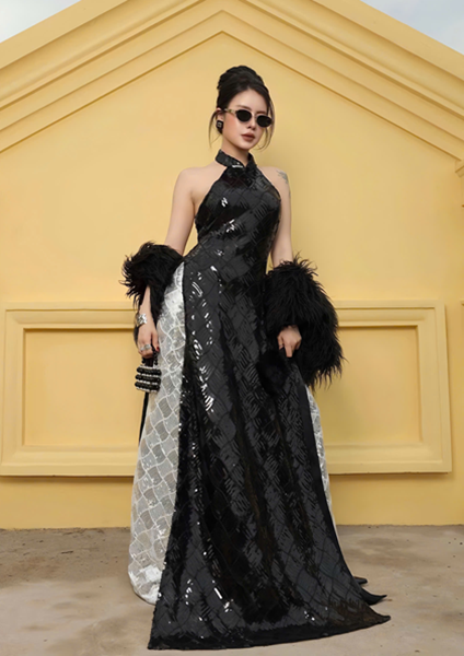 c AD yếm đen kim sa – 259k/ngày – SML
