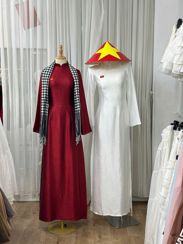 5 AD trắng thêu cờ – 119k/ngày – S,M,L,XL,XXL