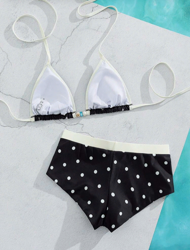 7 Bikini đen chấm bi – 89k/ngày – freesz