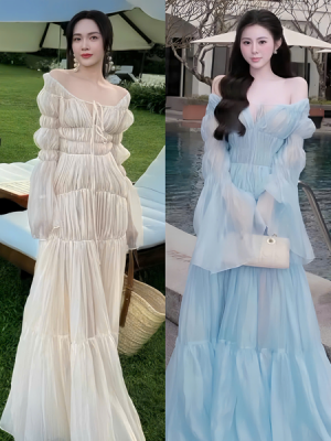 Đầm voan tầng – 89K/ngày – SM