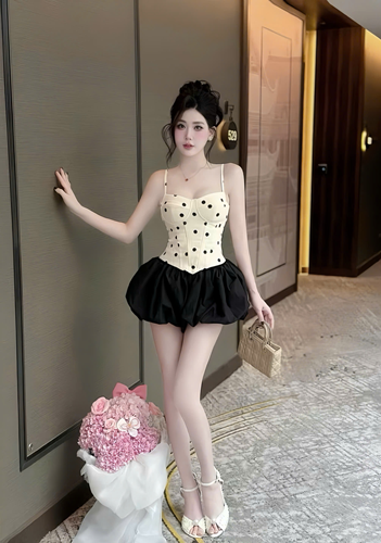 d Set áo corset cv bí – Áo – Váy = 45k/ngày – SM