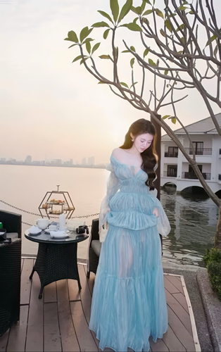 g Đầm voan tầng – 89K/ngày – SM